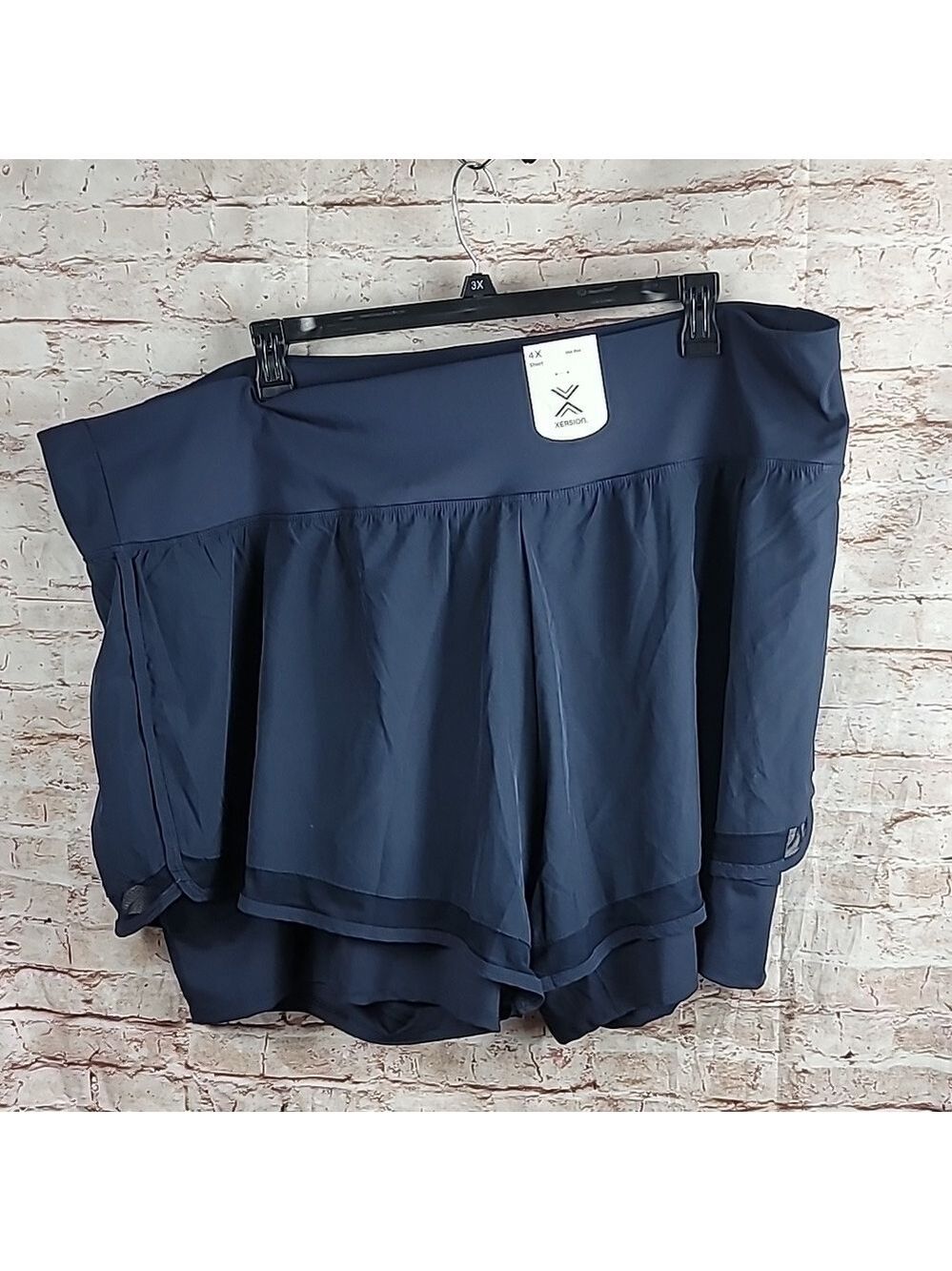 Xersion athletic quick dry shorts women's sz 4x new with tags nwt
